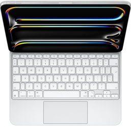 Tastatura Apple Magic Keyboard pentru iPad Pro 11" (M4), Layout RO, MWR03RO/A, White