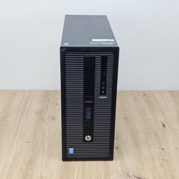Unitate PC Second Hand HP ELITEDESK 800 G1 TOWER Procesor I7 4790 Memorie RAM 8 GB SSD 128 GB NOU DVD-RW 