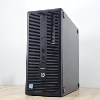 Unitate PC Second Hand HP ELITEDESK 800 G2 TOWER Procesor I5 6500 Memorie RAM 8 GB SSD 128 GB NOU Windows 10 Pro DVD-RW 