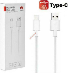 Cablu de date Huawei AP51 Regular USB 2.0 USB-C barbatesc - USB-A Alb 1m Blister 55030260 Cabluri telefoane mobile