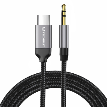 Cablu audio premium adaptor USB-C Techsuit SoundShell AC9 1.5m