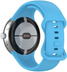 Curea Google Pixel Watch 3 45mm Techsuit bleu W031