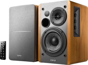 Boxe Edifier 2.0 RMS 42W (2 x 21W) Telecomanda Wireless Volum Bass Maro — imaginea 2