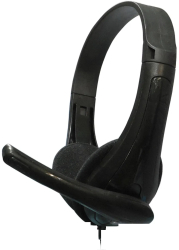 Casti gaming pentru notebooks telefoane tablete PS4 Xbox One microfon cu anulare a zgomotului jack 3 5 mm Negru