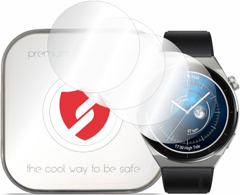 Folie regenerabila premium Huawei Watch GT 3 Pro 46mm Smart Protection Classic transparentă Pachet 4buc.