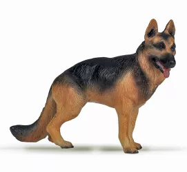 Papo figurina catel rasa ciobanesc german 