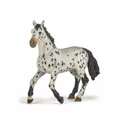 Papo figurina iapa appaloosa neagra 