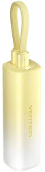 Power Bank Vention USB-C + Lightning 5000mAh 20W Yellow Light Indicator Display Type FHWY0 timbru verde 0.98 lei 