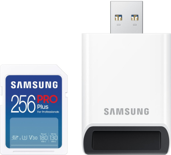SAMSUNG PRO Plus Reader Full Size SDXC Card 256GB MB-SD256SB / WW timbru verde 0.03 lei 