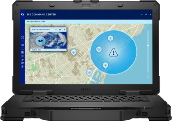 Laptop Dell Pro Rugged RB14250 Intel Core Ultra 7 165U 14 inch RAM 32GB SSD 1TB Intel Graphics 5G Windows 11 Pro Black 