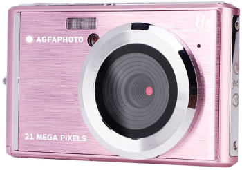 Aparat foto digital Agfa 21 MP HD/30fps Roz