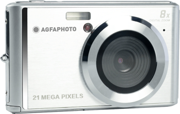 Aparat foto digital Agfa DC5200 21 MP zoom digital 8x inregistrare video HD/30fps argintiu 