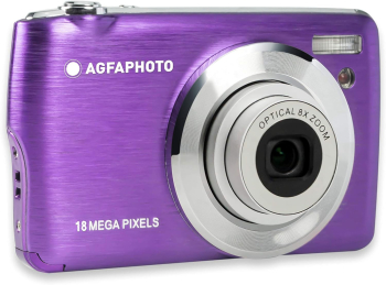 Camera digitala Agfa 18 MP Zoom digital 8x Inregistrare video HD Violet 