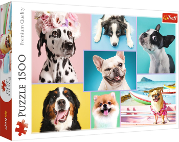 Puzzle trefl 1500 catelusii amuzanti