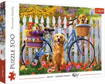Puzzle trefl 500 aventura catelusilor