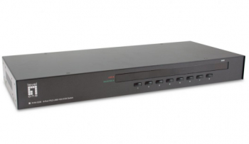 Switch KVM Level One KVM-3208 2x USB 2x PS/2 8x VGA Black