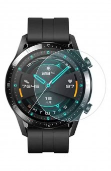 Folie pentru Huawei Watch GT 2 46 mm Set 2 Bucati Ultra-Rezistenta Claritate Cristalina Aplicare Usoara Accesorii Navigatie GPS
