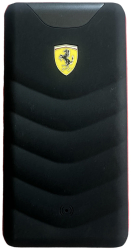 PowerBank Ferrari Negru acumulator extern 10000 mAh 2 Porturi usb Incarcare wireless Indicator baterie BeldanySmart 