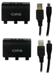Set 2 acumulatori 800mAh + 2 cabluri pentru controller XBOX One