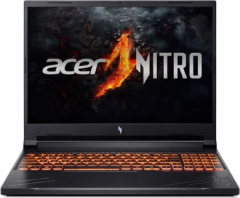 Laptop gaming Acer Nitro V 16 ANV16-72 Intel Core 7 240H 16GB DDR5 1TB SSD GeForce RTX 5060 8GB WUXGA IPS 180Hz No OS Obsidian Black 
