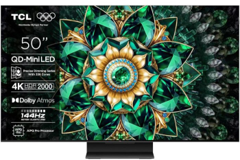 Televizor QD-Mini LED TCL Smart 50Q7C Seria Q7C 50 inch Ultra HD 4K Black 