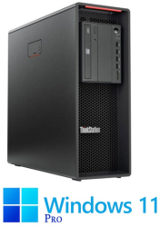 Workstation Lenovo P520 Octa Core W-2145 32GB DDR4 GTX 1080 8GB Win 11 Pro 