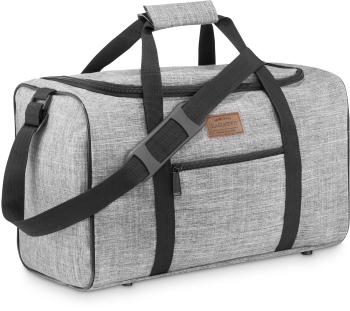 Geanta de voiaj pentru avion gri 40x20x25 20L Zagatto ZG836 