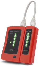Aparat de testare pentru cabluri RJ11 RJ12 RJ45 Maxwell Digital