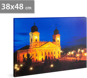 FAMILY POUND - Tablou cu LED - Debretin 2 x AA 38 x 48 cm 