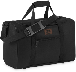Geanta de voiaj Neagra Zagatto FIt Air 20L 40x25x20 cm Atasabila la troler Impermeabila Curea de umar cu protectie Compatibila Wizz 