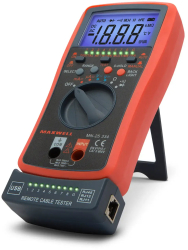 Multimetru digital automat cu tester cablu 