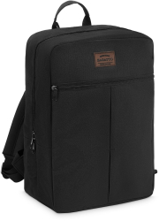 Rucsac de voiaj Negru 40x20x25 cm Zagatto Basic Air Impermeabil Atasabil la troler Compatibil Ryanair Wizz Air ZG771 