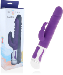 INTENSE - BOBBLE VIBRATOR ROTATOR LILAC SILICONE 