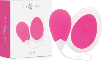 INTENSE - JAN EGG VIBRATOR REMOTE CONTROL PINK 