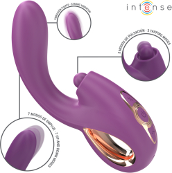 INTENSE - LALI MULTIFUNCTION G-SPOT VIBRATOR TAPPING & THRUST & VIBRATION PURPLE 