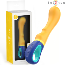 INTENSE - SHAGGY G-SPOT VIBRATOR YELLOW 