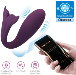 PRETTY LOVE - JAYLEEN VIBRATOR APP REMOTE CONTROL PURPLE 