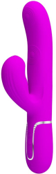 PRETTY LOVE - PERLITA MULTIFUNCTION 3 IN 1 G-SPOT VIBRATOR VIOLET 