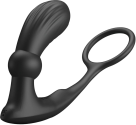 PRETTY LOVE - WARREN BLACK ANAL RING & VIBRATOR