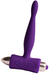 ROCKS- OFF - PETITE SENSATIONS TEAZER ANAL PLUG VIBRATOR PURPLE 