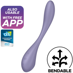 SATISFYER - G-SPOT FLEX 5 MULTI VIBRATOR LILAC 