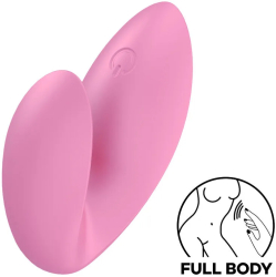 SATISFYER - LOVE RIOT FINGER VIBRATOR PINK 