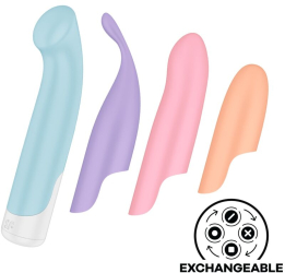 SATISFYER - PLAYFUL FOUR SET VIBRATORS 4 IN 1 + POWER BULLET 