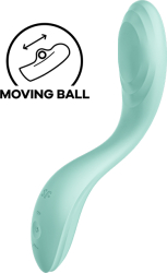 SATISFYER - RRROLLING PLEASURE GSPOT VIBRATOR GREEN 