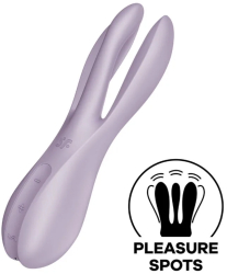 SATISFYER - THREESOME 2 VIBRATOR VIOLET 