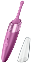 SATISFYER - TWIRLING DELIGHT CLIT TIP VIBRATOR PURPLE 