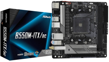 Placa de baza ASRock B550M-ITX/ac AM4 mITX HDMI/DP DDR4 placi de baza