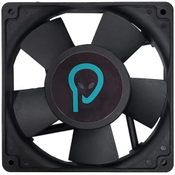 Ventilator rack Spacer SPFC-CW-1F-02, 120 mm, Black