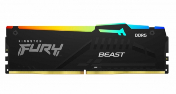 Memorie Kingston FURY Beast RGB XMP/EXPO 32GB DDR5-6000 MHz CL36 memorii