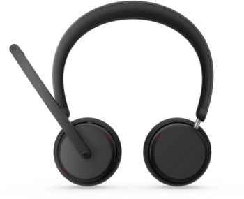 Căști cu microfon Lenovo Dual-Mode USB-C/Bluetooth Black